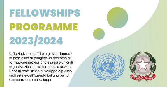 Fellowships Programme 2023-2024 delle Nazione Unite
